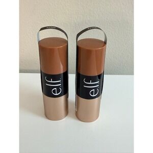 e.l.f. Soft Glam Cream Bronzer Stick Womens 0.33oz Medium Lot of 2 NWT